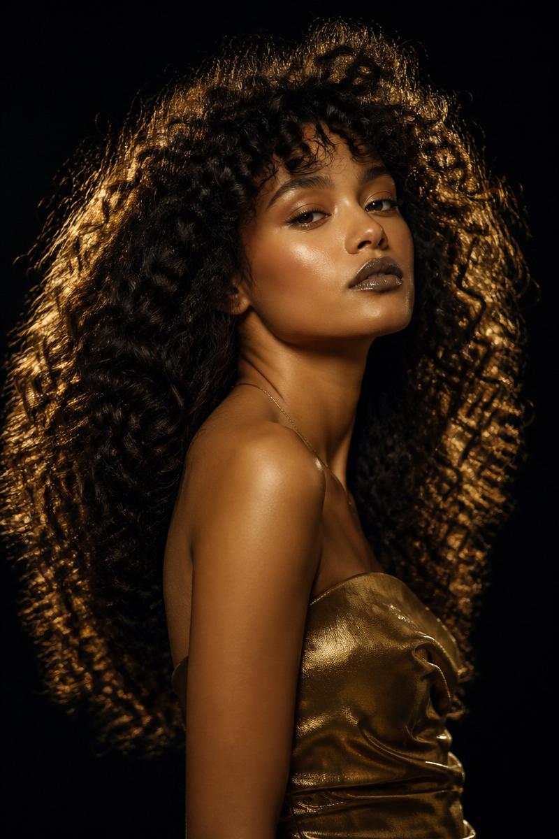 Bouncy Curls raw hair