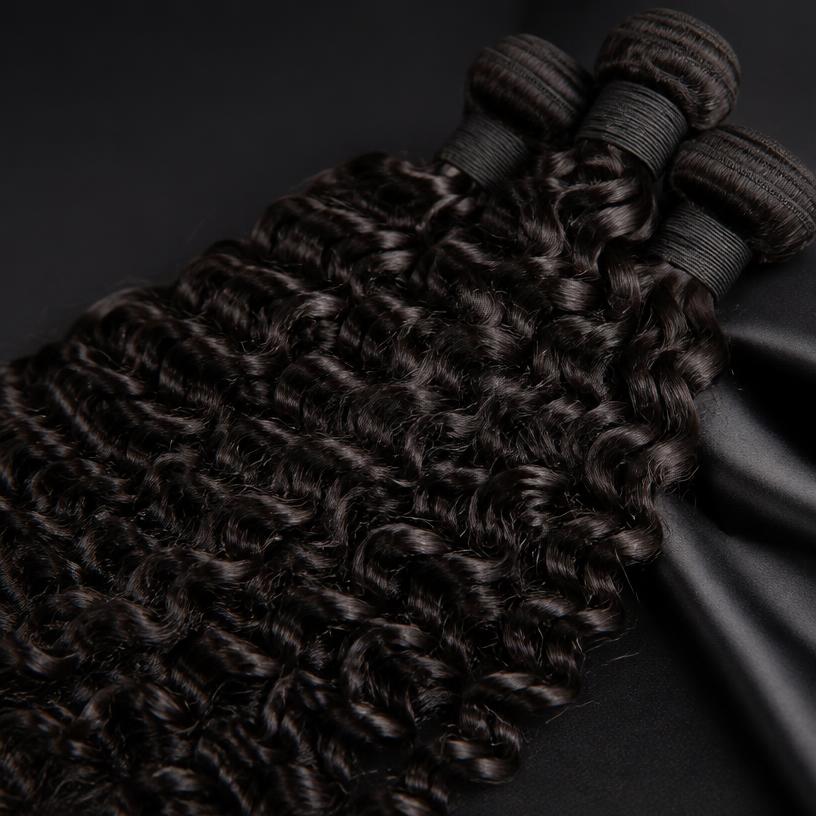 Burmese Curl raw hair bundle